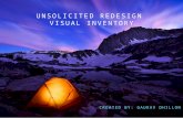 Unsolicited Redesign-Visual Inventory