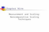 Measurement and scaling noncomparative scaling technique