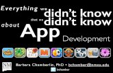 What we Didn't Know About Creating Apps