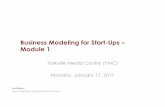 Venture Deli - business modelling for start-ups (workshop with the YMC)