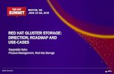 Red Hat Gluster Storage - Direction, Roadmap and Use-Cases