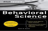 Deja review   behavioral science