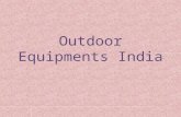 Outdoor Equipments India