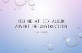 You Me at Six album advert deconstruction