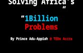 A TEDx Accra Talk - Sharing the 1Billion Africa Story