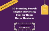 10 stunning search engine marketing tips for home decor business