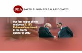 The best collection agency BAKER, BLOOMBERG & ASSOCIATES caters to multiple industries?