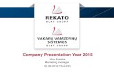 BLRT Rekato presentation 31 03 2015