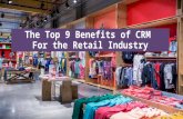 Benefits of crm retail