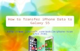 iPhone to Galaxy: Transfer iPhone Data to Galaxy S5