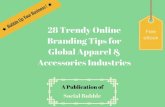 28 trendy online branding tips for global apparel & accessories industries