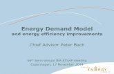 Energy consumption: Highlights and future development