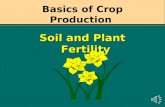 Basics of crop production