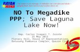 Save Laguna Lake! No to Expressway Dike Project!