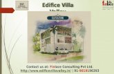 Edifice Villa Valley, Pre Launch Yelahanka Bangalore