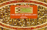 The book-of-miscellany (HADITHS)