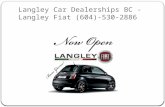 Fiat Dealership In Surrey - Langley Fiat (604)-530-2886