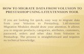 How to migrate data from Volusion to Prestashop Using LitExtension Migration Tool
