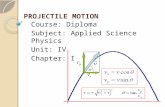 Diploma sem 2 applied science physics-unit 4-chap-1 projectile motion