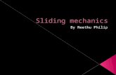 Sliding mechanics