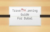 Travel planning guide for Dubai