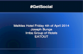 #GetSocial 2014 Presentation - Understanding Social Media Platforms - Joseph Bunga (EatOut)