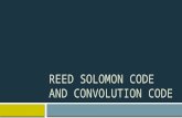 Reed Soloman and convolution codes