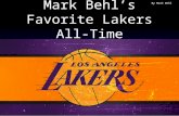 Mark Behl's Favorite Lakers All-Time