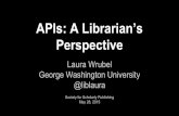 APIs: A Librarian's Perspective