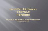 Jennifer Richeson Portfolio 2