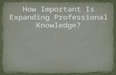 How Important Is Expanding Professional Knowledge?