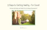 5 Steps to Getting Healthy - For GOOD!