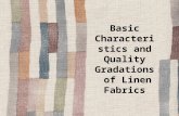 Basic Characteristics and Quality Gradations of Linen Fabrics