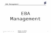 EBA Management