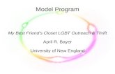 Model program presentation