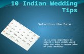 10 Indian Wedding Tips
