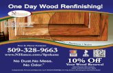 Nhance wood refinishing in tacoma and spokane