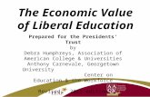 The Economic Case for Liberal Education