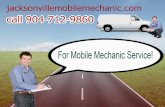 Mobile Auto Mechanic In Jacksonville Car Repair Service