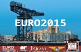 EURO Conference 2015 - Automated Timetabling