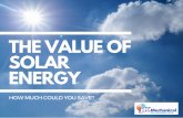 The Value of Solar Energy