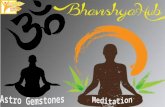 Astro Gemstones and Meditation in India - BhavishyaHub
