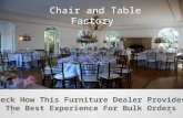 Check How This Furniture Dealer Provides The Best Experience For Bulk Orders