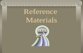 Reference materials (1)