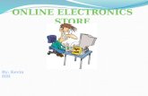 Online electronics store