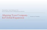 Aligning Your Company for Global Expansion by Laurel Delaney (2/21/15)