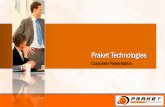 Praket Technologies Corporate Presentation