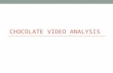 Chocolate video analysis