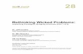 Rethinking wicked problems