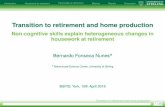 Transition to retirement and home-production
